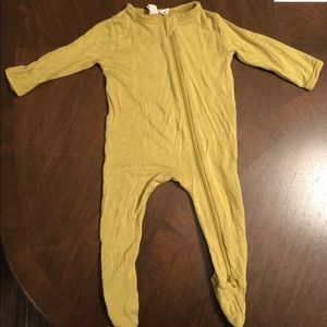 Kyte Baby 3-6 Months Dijon Zip Footie